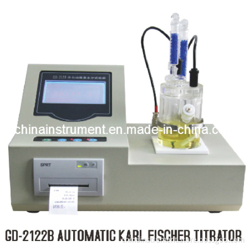 Gd-2122b Water Titration Equipment / Water Titration Equipment for Bitumen Test